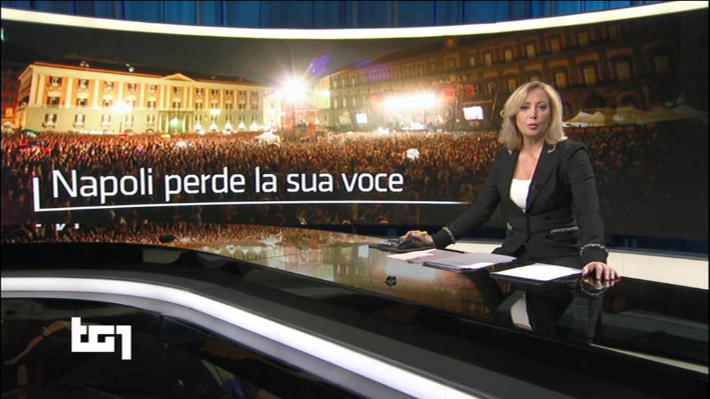 TG1 TITOLI 5 GEN 2915 MORTE PINO DANIELE
