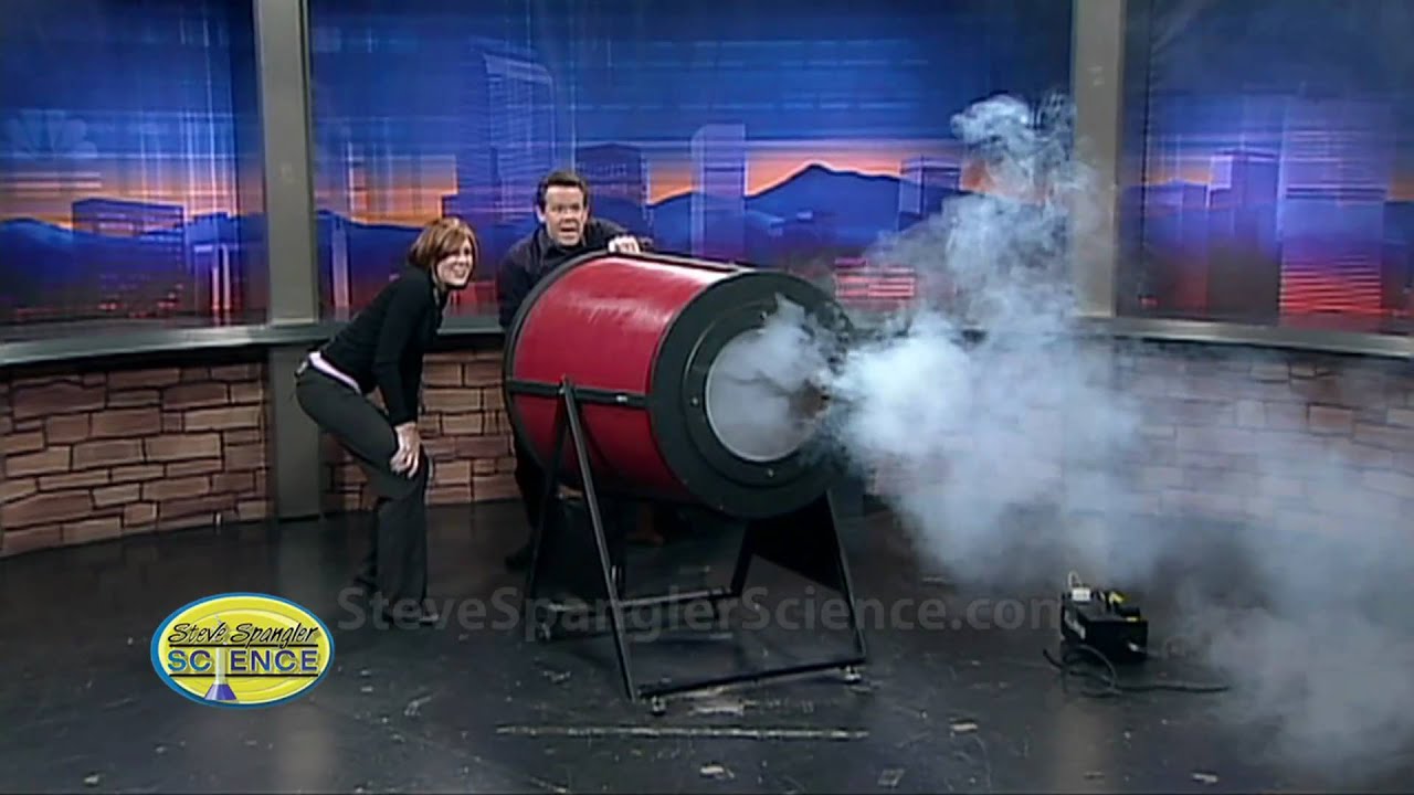 Amazing Smoke Ring Launcher - Giant Air Cannon