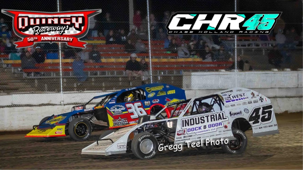 Racing the Herminator for the win- The competition heats up at the newly configured Quincy Raceways