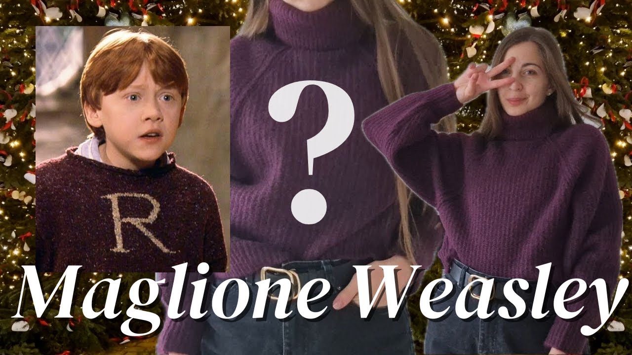 come NON fare il MAGLIONE della SIGNORA WEASLEY!