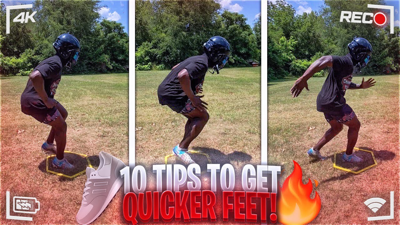 Use these 10 drills to get quicker feet (legs and feet gone be burning😳)