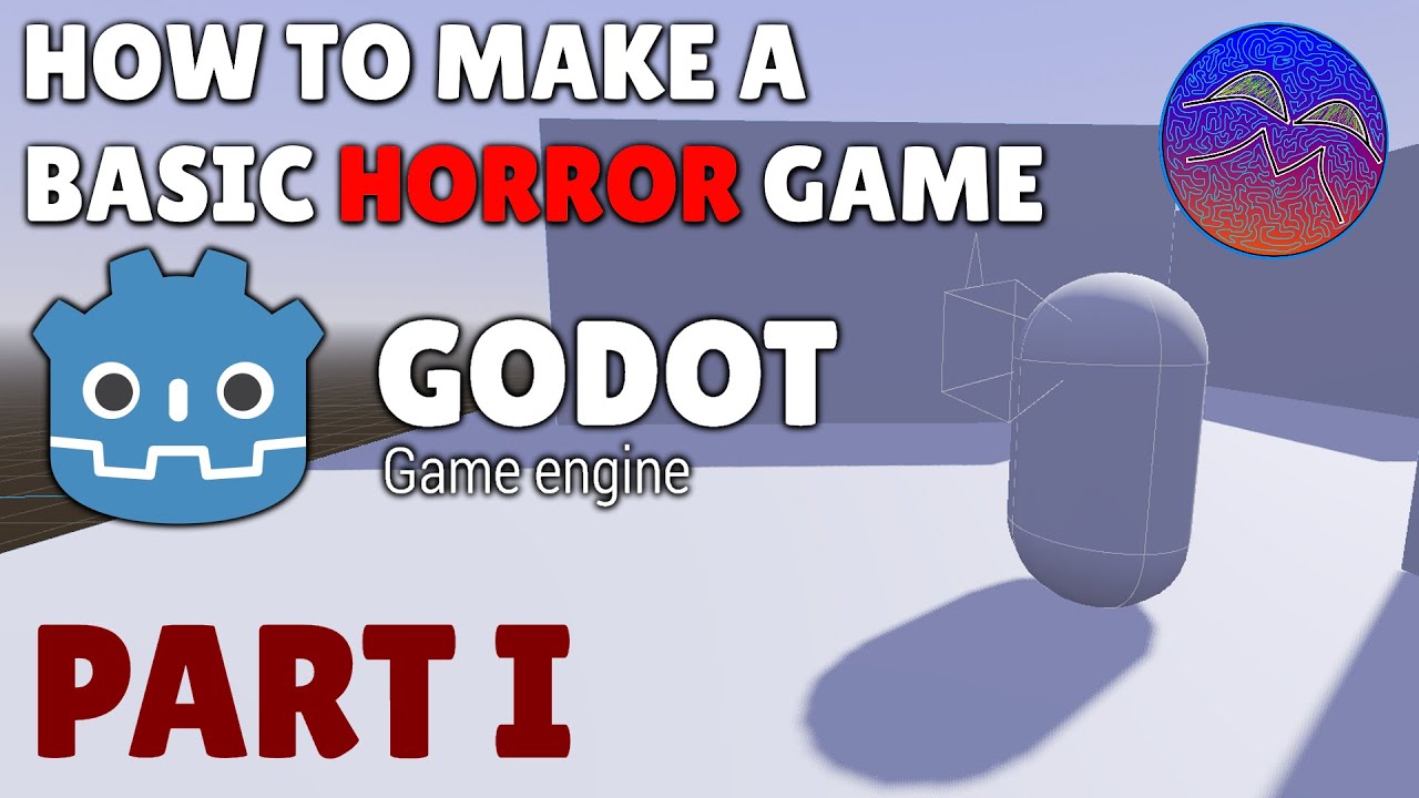 How to Make a Basic Horror Game in Godot - Part 1 (Godot 4 Tutorial)