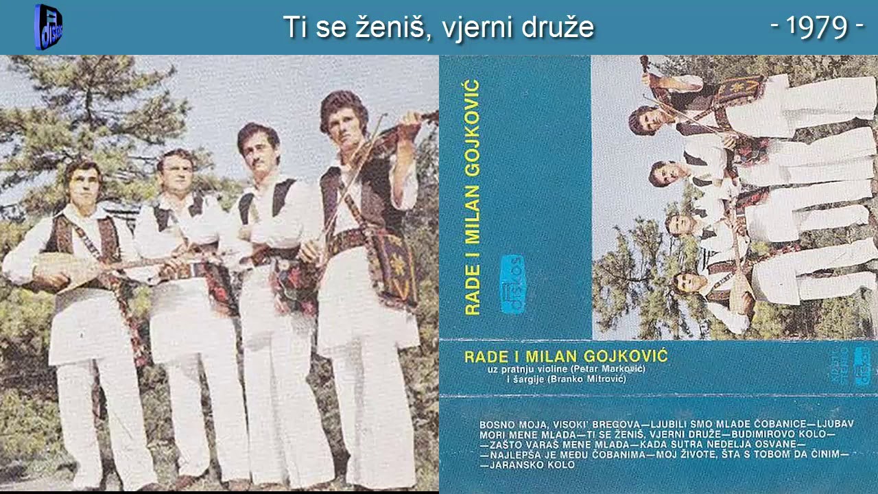 Braca Gojkovic - Ti se zenis, vjerni druze - (Audio 1979)