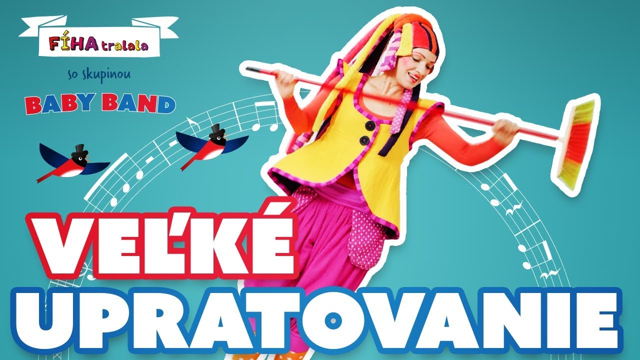 FÍHA tralala: Veľké Upratovanie! 🧹✨ Učíme sa robiť poriadok s radosťou a pesničkami! 🎶🏡 pre deti