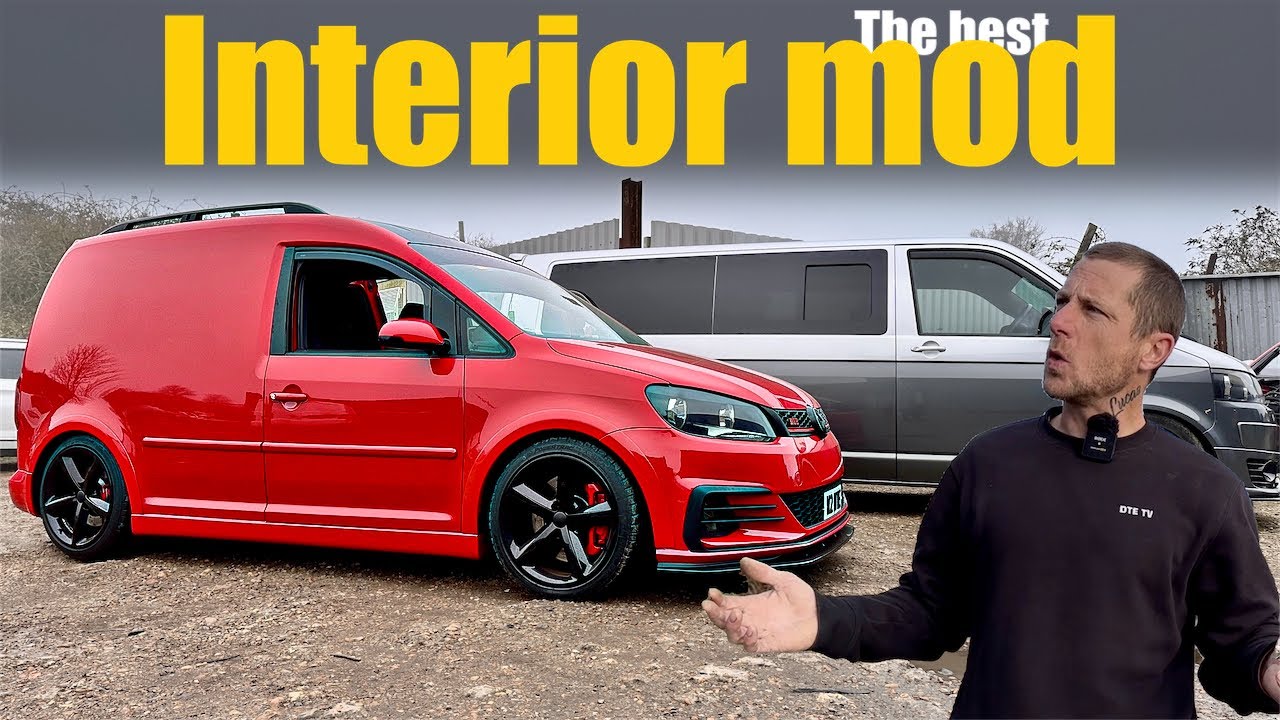 Vw caddy interior mod I’ve been putting off {super happy}