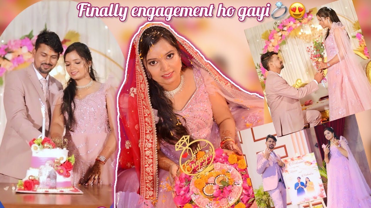 Engagement vlog (Lakshmi & Rabindra)😍✨💕#lara #vlog #engagement #ringceremony #fiance 