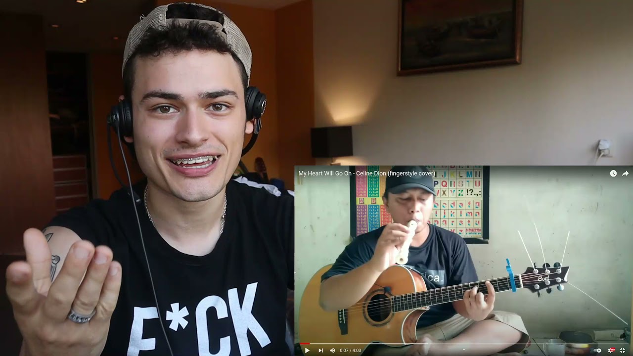 HE'S MULTI-TALENTED!! ALIP BATA - CALIFORNICATION AND MY HEART WILL GO ON REACTION