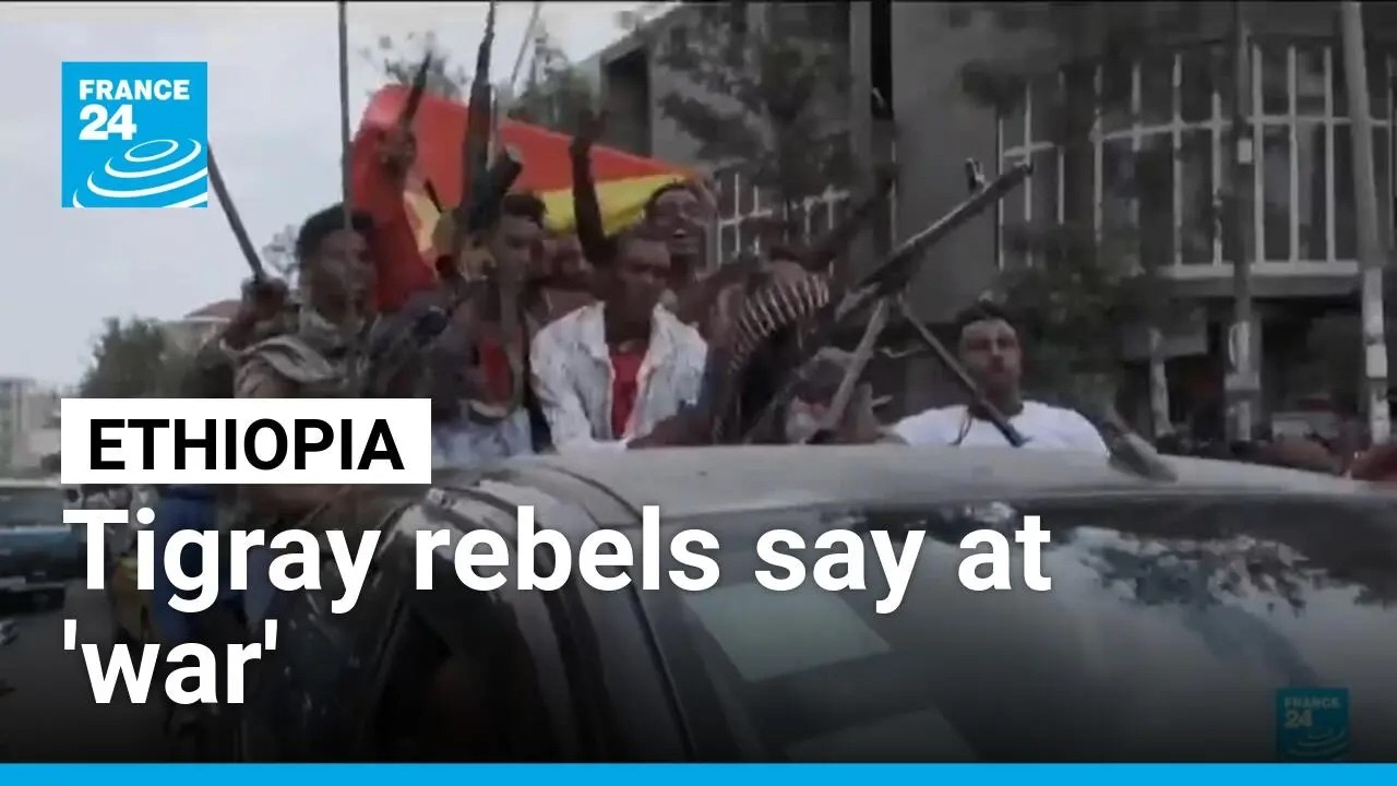 Ethiopia's Tigray rebels in 'full-blown' war with govt &bull; FRANCE 24 English