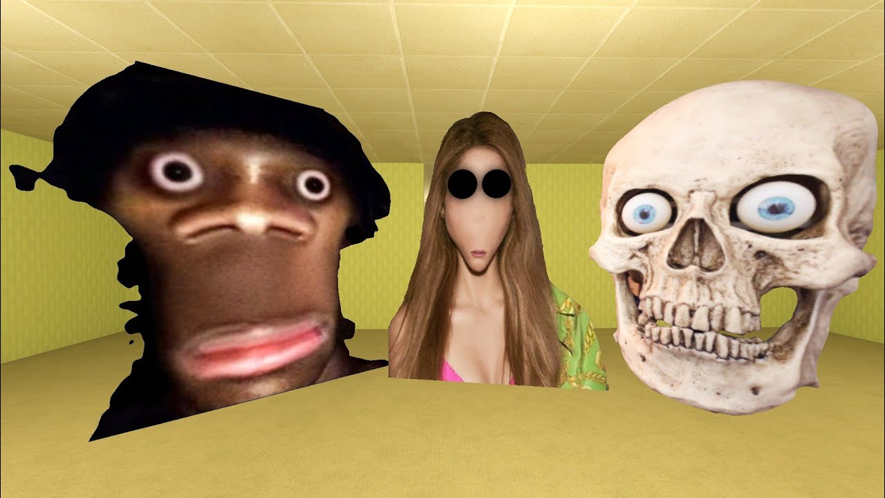 Auughh, Shakira Pesadilla And Skull 💀 Nextbots Gmod