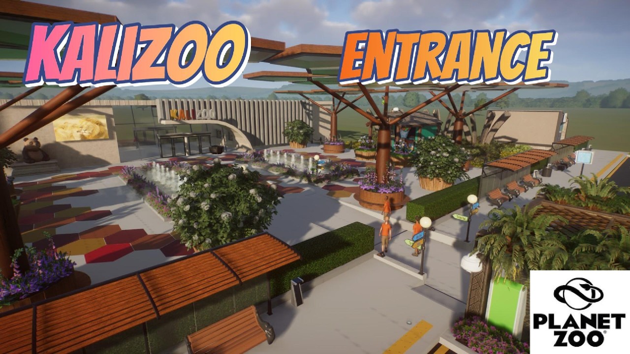 KaliZoo Entrance - Cinematic - PlanetZoo