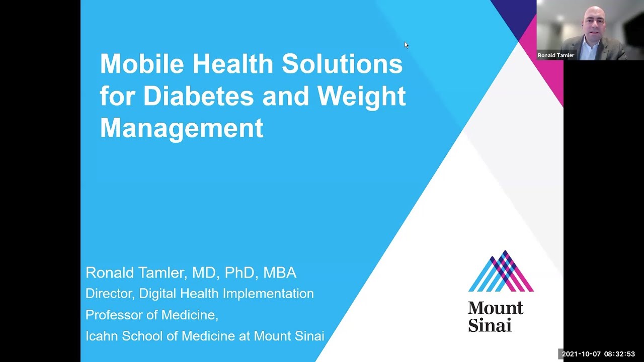 Mobile Health Solutions for Diabetes and Weight Management