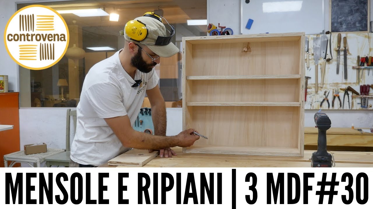 Mensole, ripiani e divisori | 3 MDF #30 | 3 Minuti Di Falegnameria | Fai da te e legno