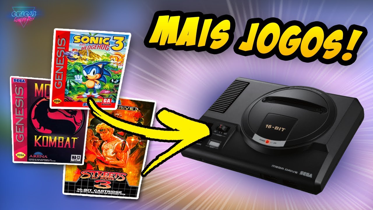Mega Drive Mini: Como adicionar + jogos FACILMENTE!