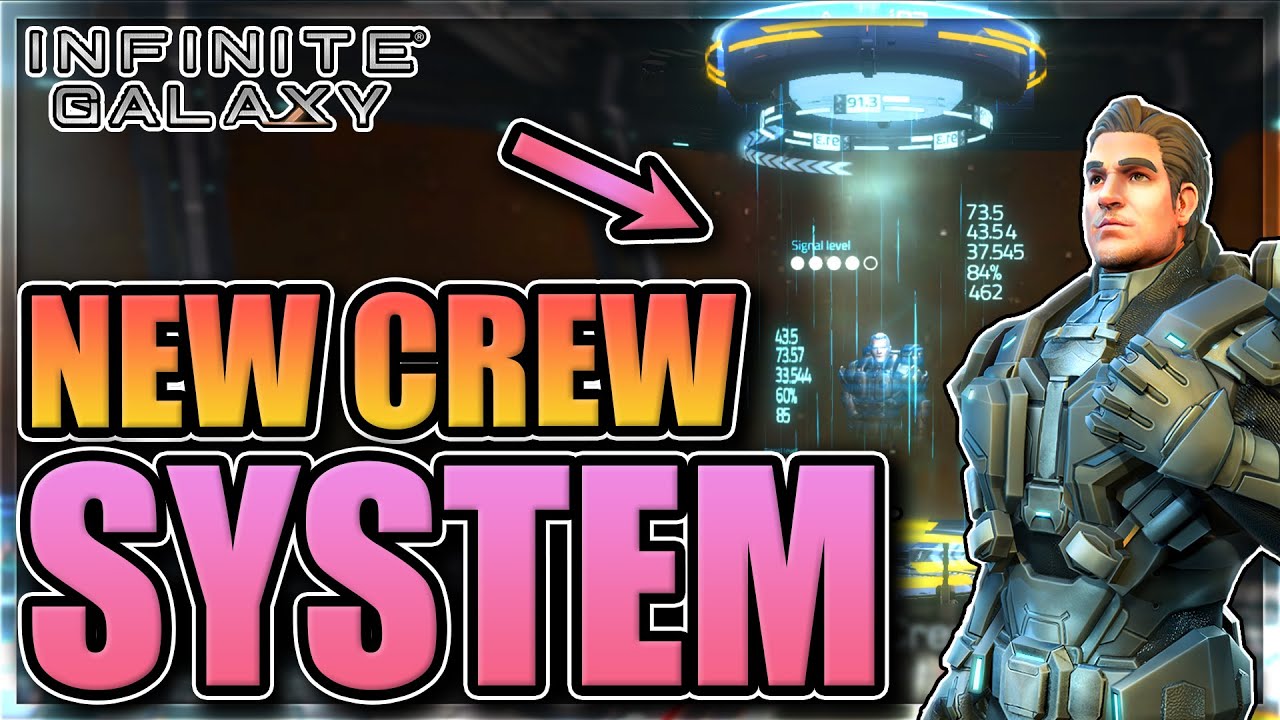 Updated crew system in Infinite Galaxy!  [huge update!]