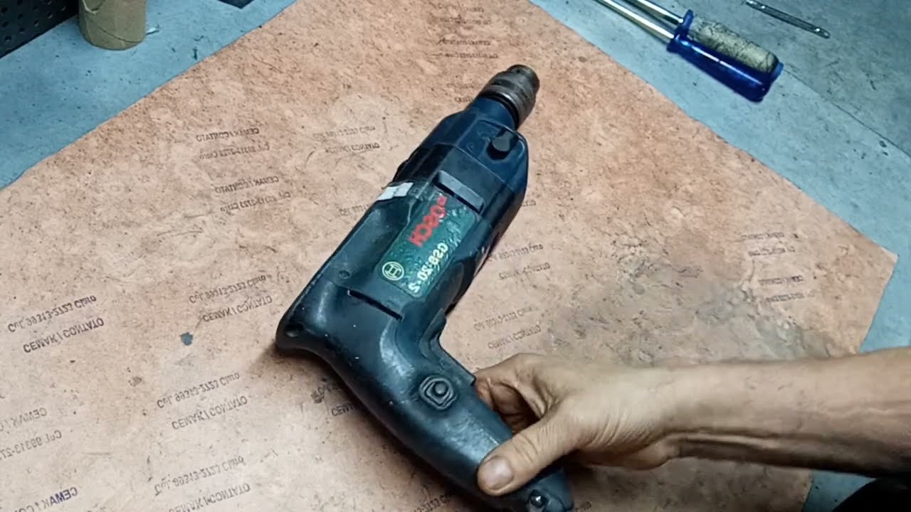 CÉSAR CEMAK-FURADEIRAS ANTIGAS  BOSCH 11226 E 11228 E 11210 CLIENTE TENTO ARRUMA E ????
