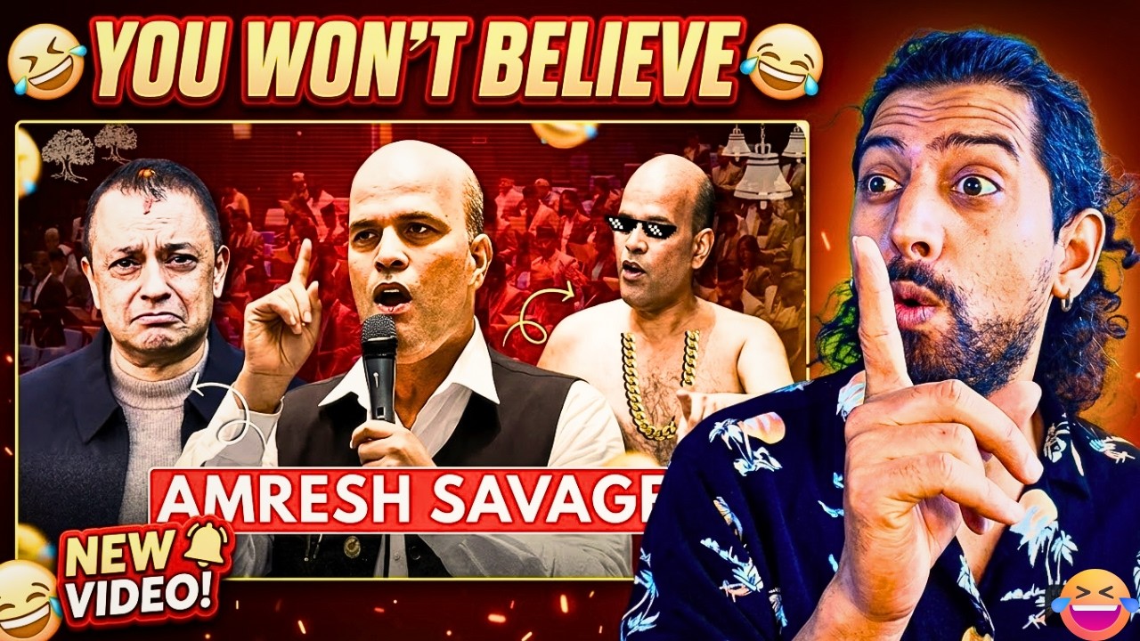Amresh Kumar Singh 🔥 | Thug Life REACTION 🤣🤣 @parbatbasnet457 #thuglife #funny #amreshsingh