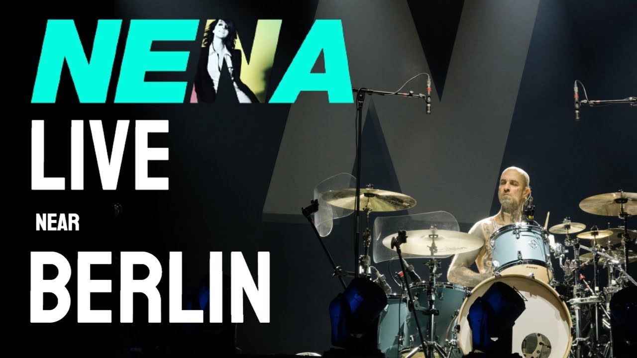 NENA - LIVE near BERLIN (Backstage and DRUM CAM)