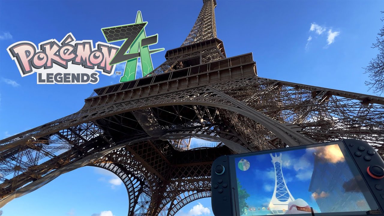 Pokémon LEGENDS Z-A ミアレシティ聖地巡礼 / パリ - フランス