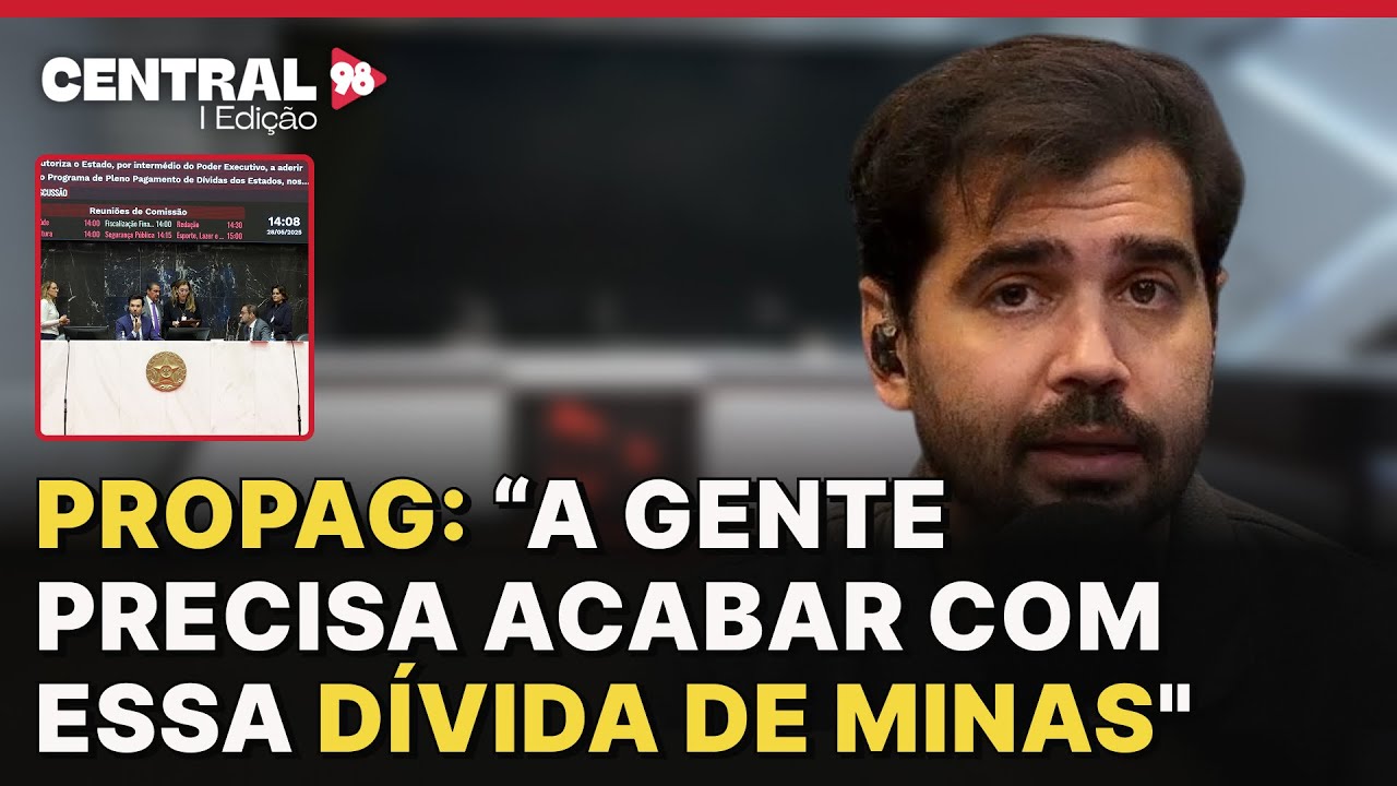 Adesão ao PROPAG passa em PRIMEIRO TURNO na ALMG