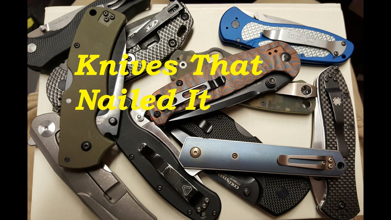 Knives that Nailed it