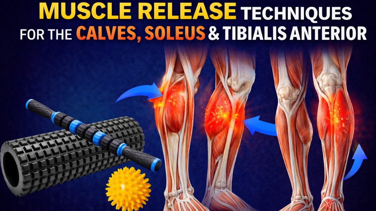 Lower Leg Muscle Release Techniques | Calves, Soleus & Tibialis Anterior