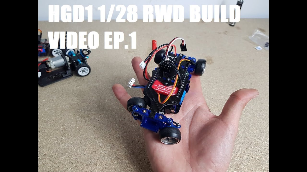 BUILDING A ENTRY LEVEL 1/28 RWD DRIFT CAR!! HGD1 1/28 RWD BUILD VIDEO EP.1