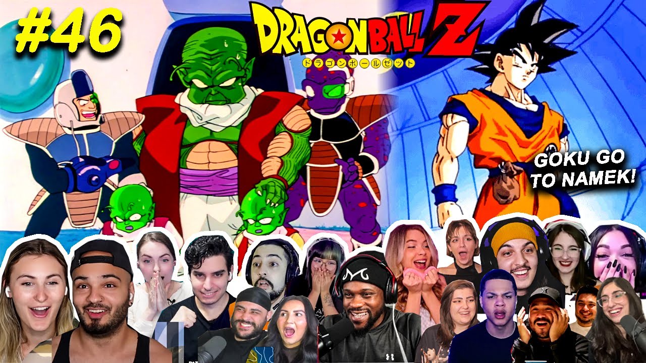 Пора Гоку идти в Намека🛸🌎Атака Фризы‼️РЕАКЦИОННЫЙ МЭШАП Dragon Ball Z Эпизод 46🐲(Dragon Ball Z