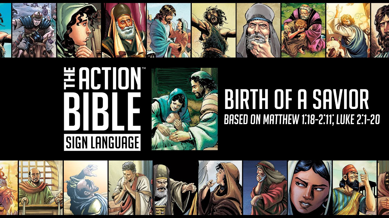 Birth of the Savior | The Action Bible Sign Language - ASL Story 04