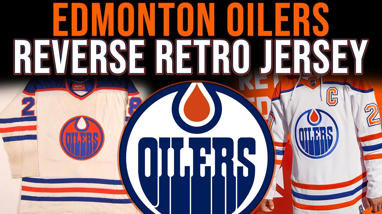 Edmonton Oilers Reverse Retro Jersey!