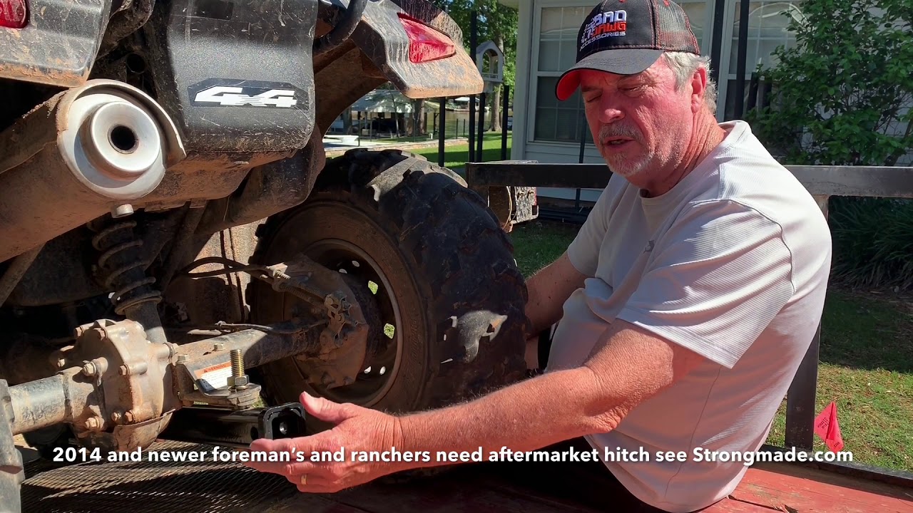 Groundhog MAX ATVUTV Disc Plow Hitch Kit Instal Honda