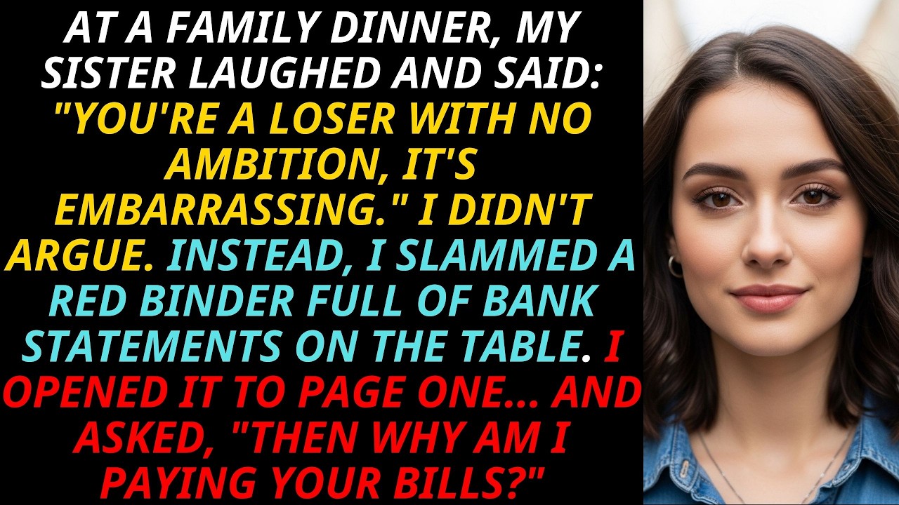 Sister Said “You’re A Loser With No Ambition”—Then I Asked “Why Am I Paying Your Bills?”