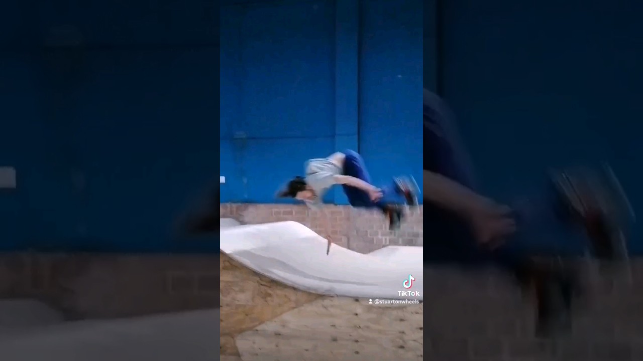 One trick from Rampworld Cardiff #Rollerblading #wales #fyp #foryou #phonk