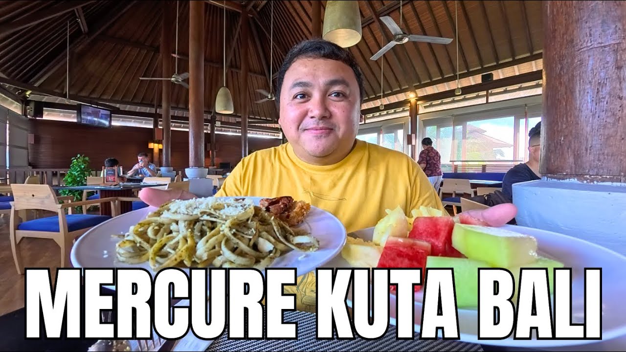 MERCURE KUTA BALI | Beachfront Hotel Tour + Breakfast Buffet with Stunning Ocean Views