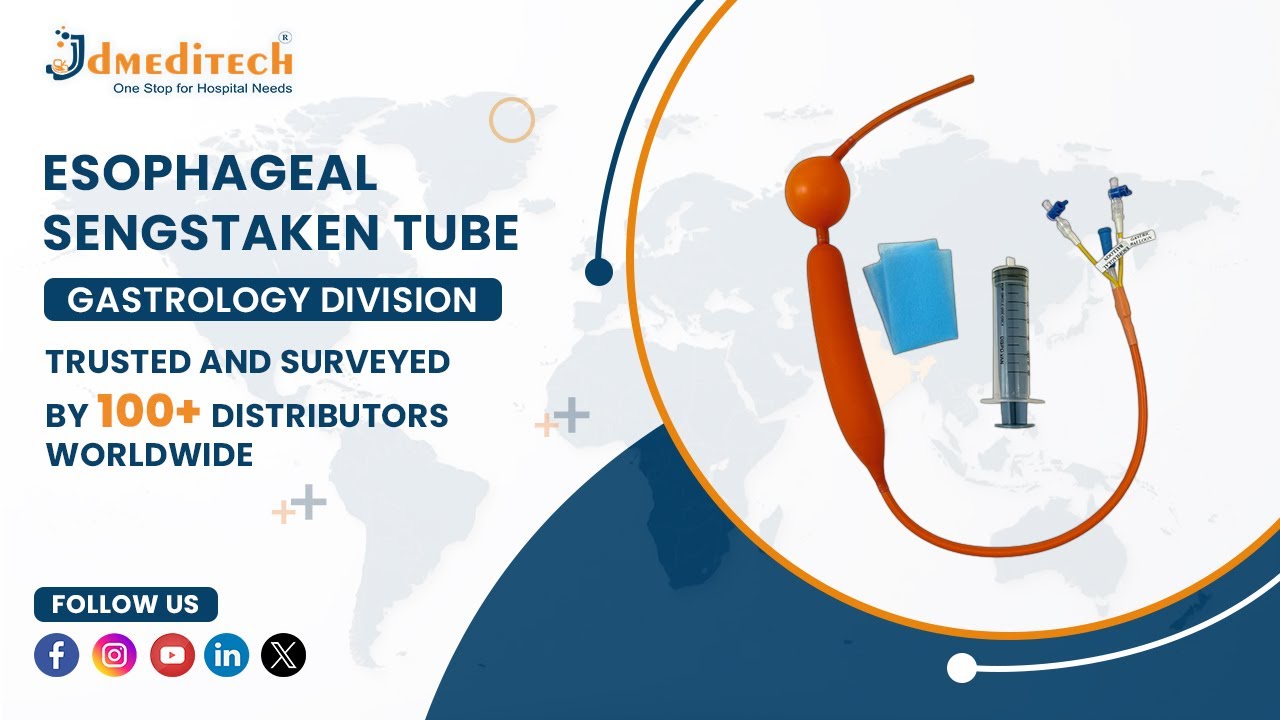 Esophageal Sengstaken Tube | Manufacturer & Exporter by JDmeditech