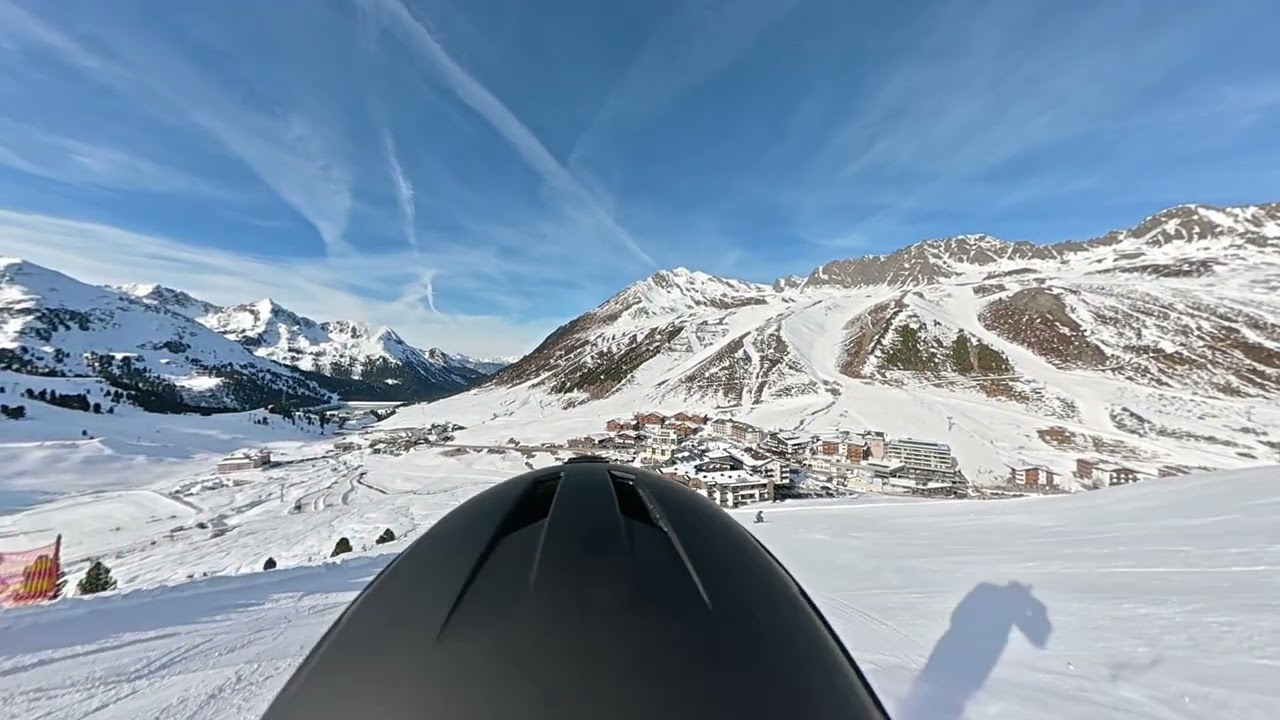 2026-01 - Kühtai Piste 10, Ausstieg Wiesbergbahn