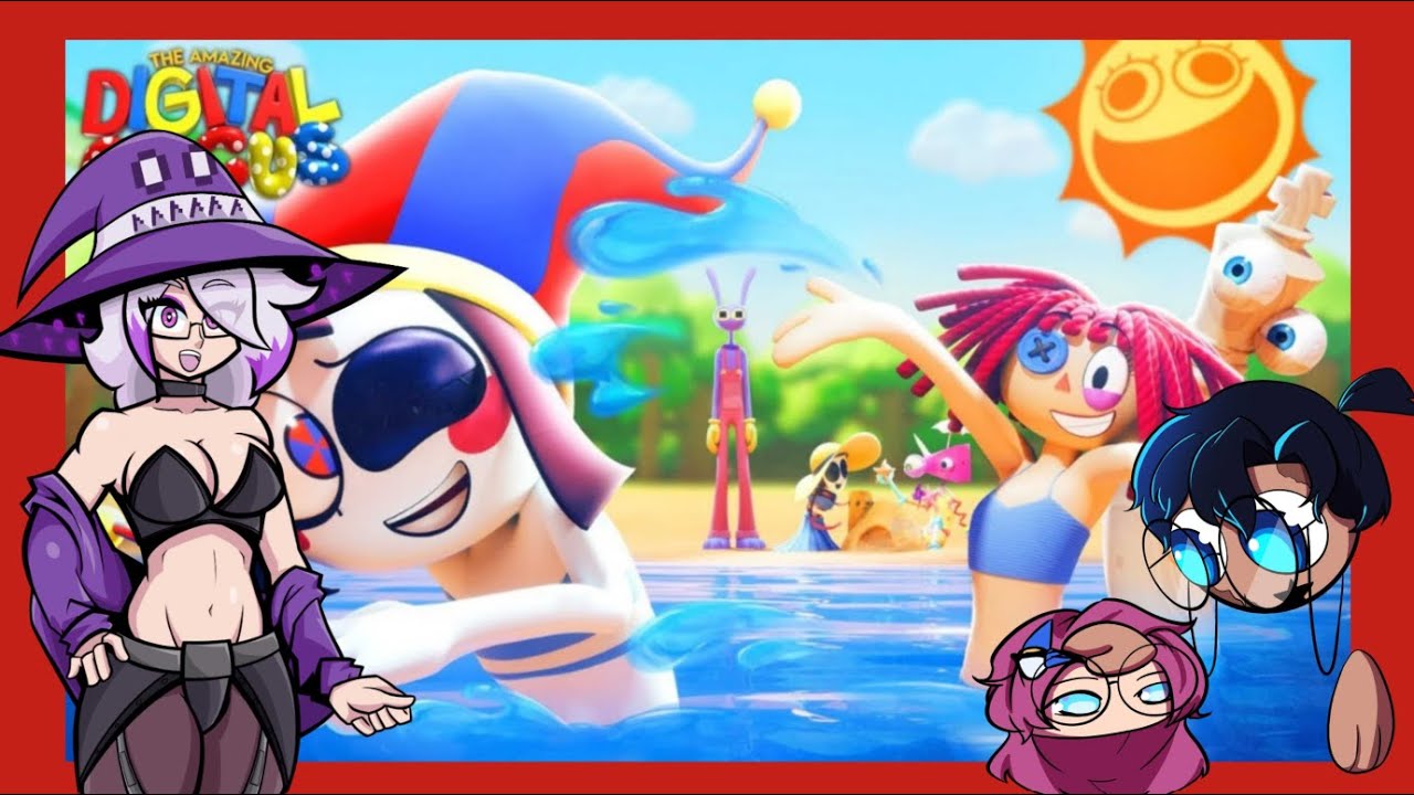Un lindo capítulo de playa... ¿Verdad? | Nest y el Arcadia reaccionan a Digital Circus capítulo 7