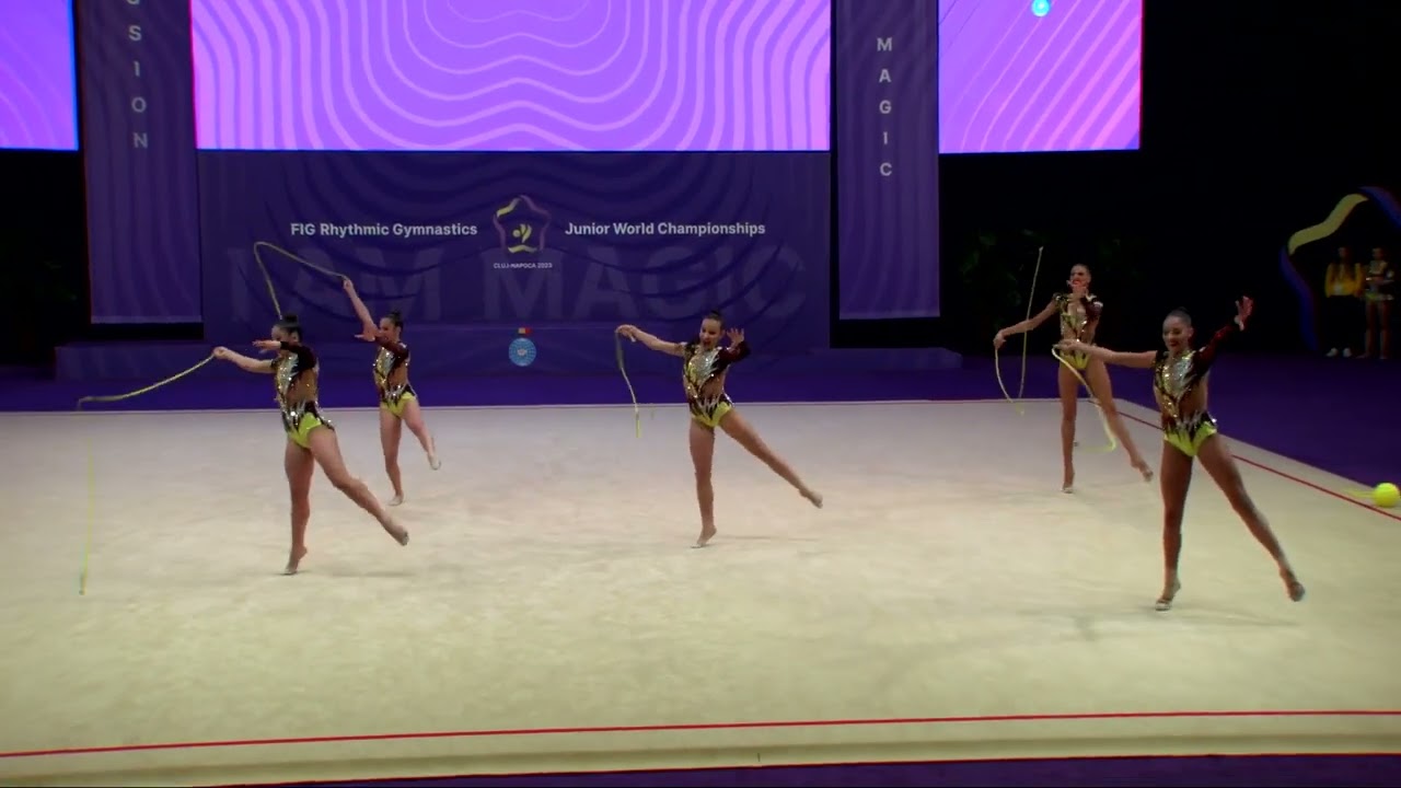 Brazil (BRA) - 2023 Rhythmic Junior Worlds Qualifications 5RO Group