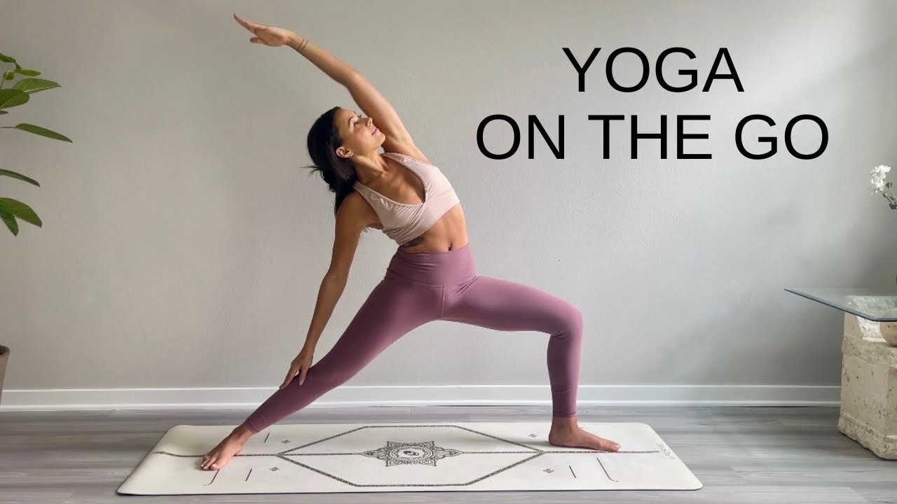 Day 2 - Morning Yoga On The Go | RISE & SHINE YOGA CHALLENGE ☀️