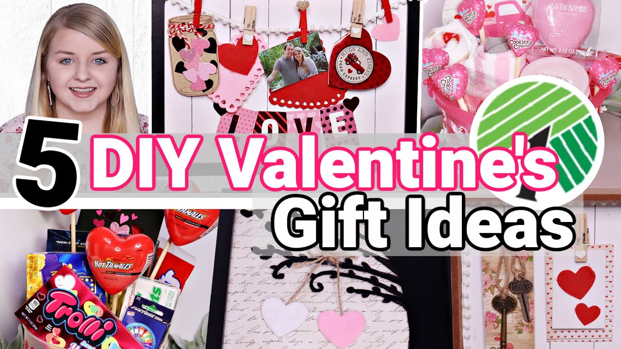 5 DIY Dollar Tree Valentine's Gift IDEAS you'll actually LOVE to give! | Best DIY Gifts 2021