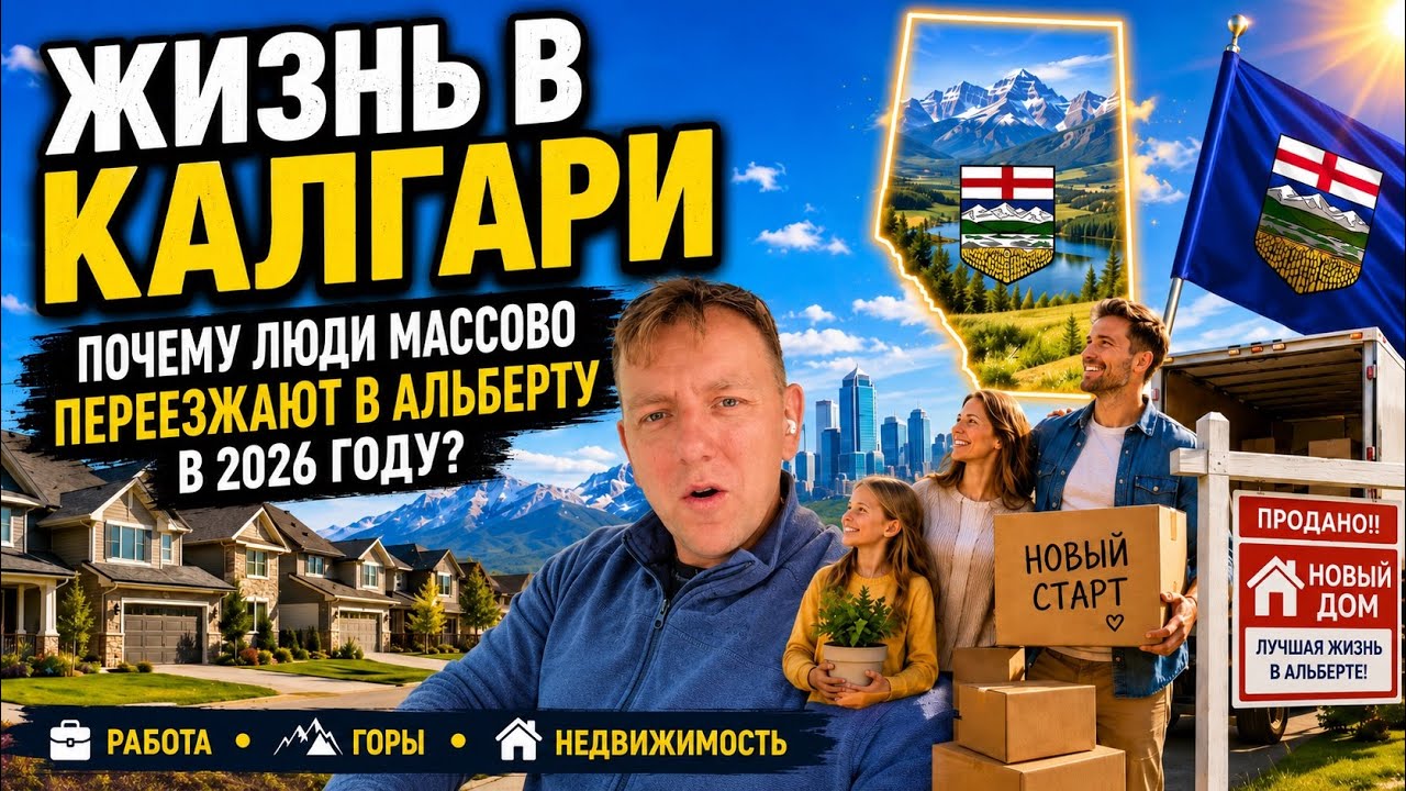Жизнь в Калгари и почему люди массово переезжают в Альберту в 2026 году