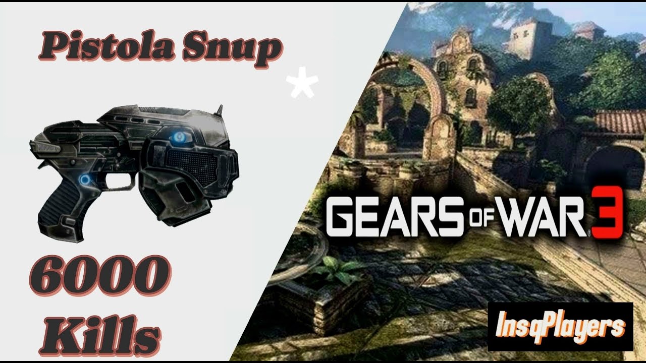 GEARS 3 Farmando Medalhas Onyx [Pistola Snup e Boltok]