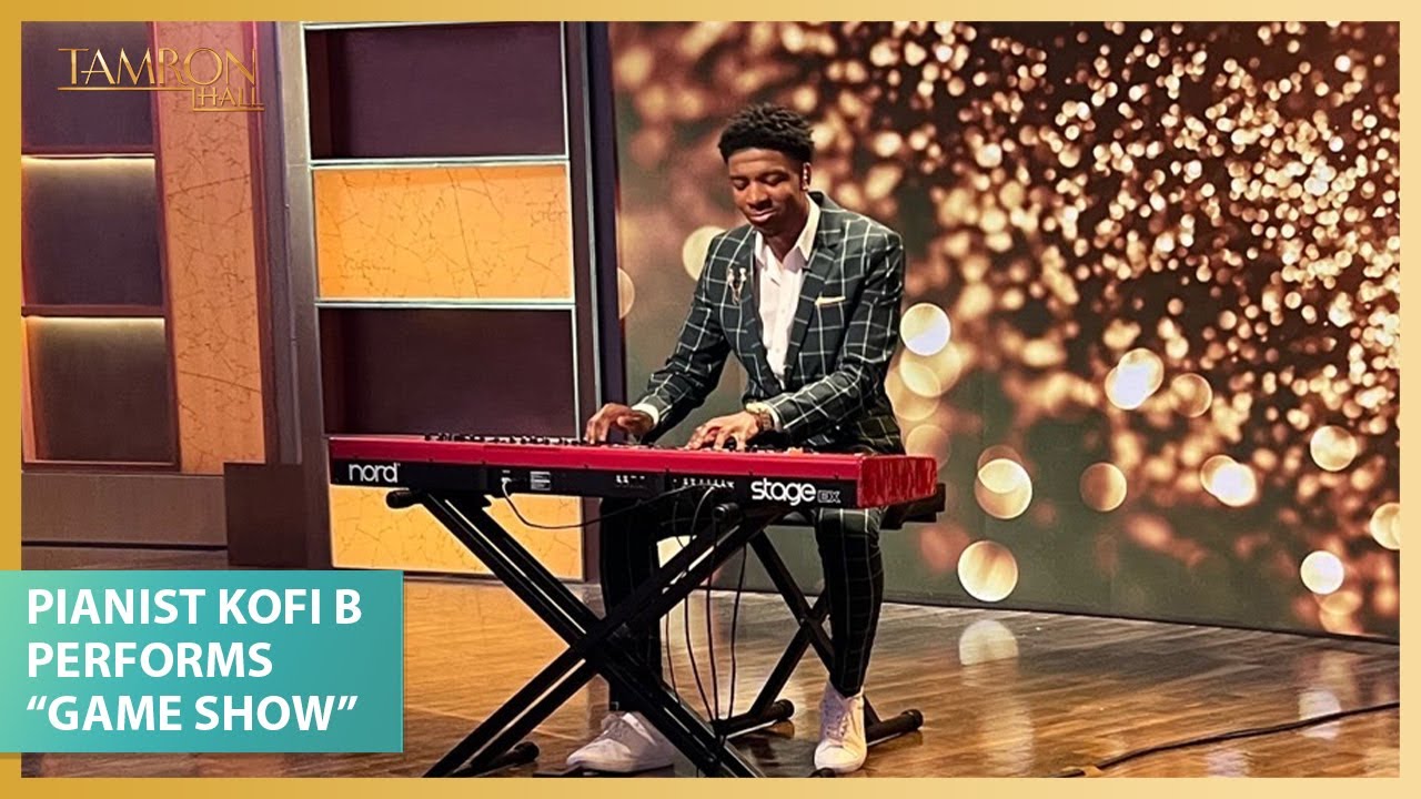 Pianist Kofi B Performs “Game Show” on “Tamron Hall”