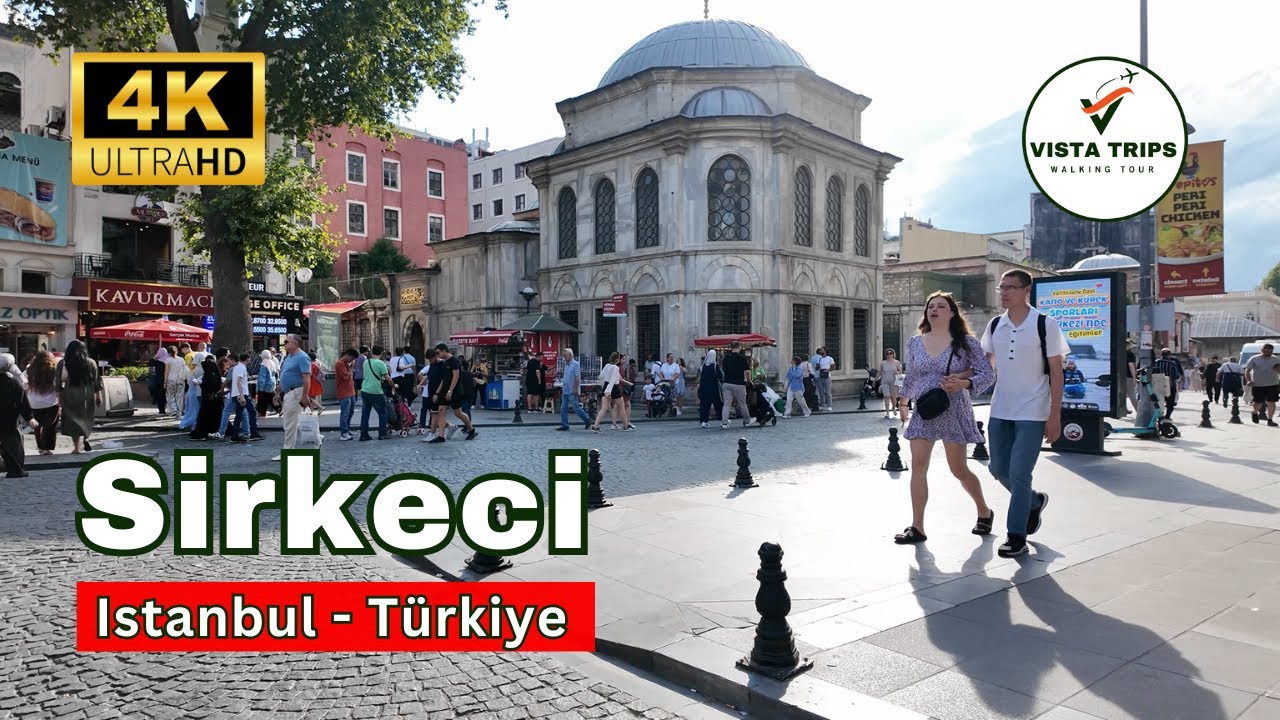 🇹🇷 Turkey Istanbul Walk 4K 2024 | Sirkeci Walking Tour
