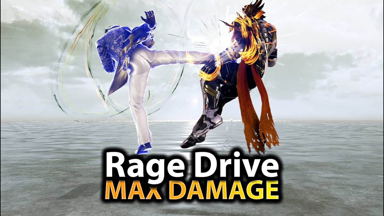 Lee Chaolan Rage Drive Combos | +Max Damage