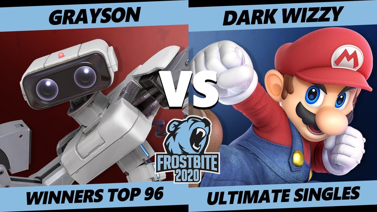 Frostbite 2020 SSBU Winners Top 96 - FRKS | Grayson (ROB) Vs. MVG | Dark Wizzy (Mario) Singles