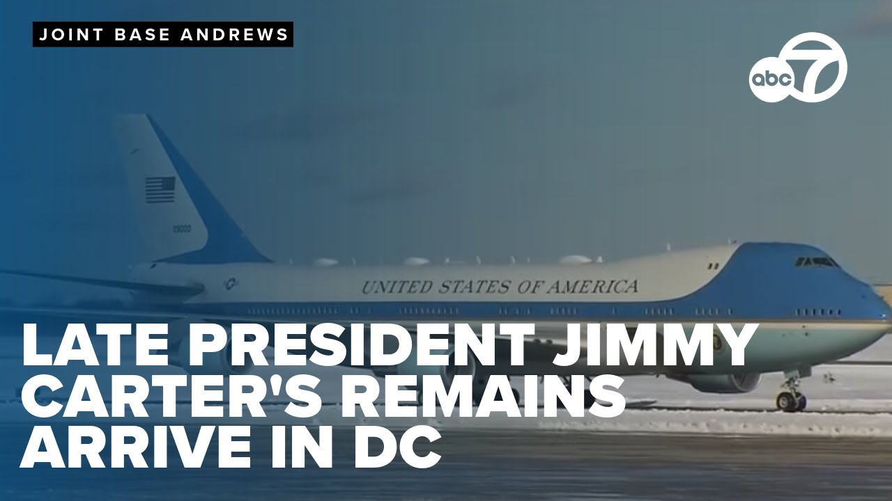 President Jimmy Carter's Funeral Procession in Washington, D.C.