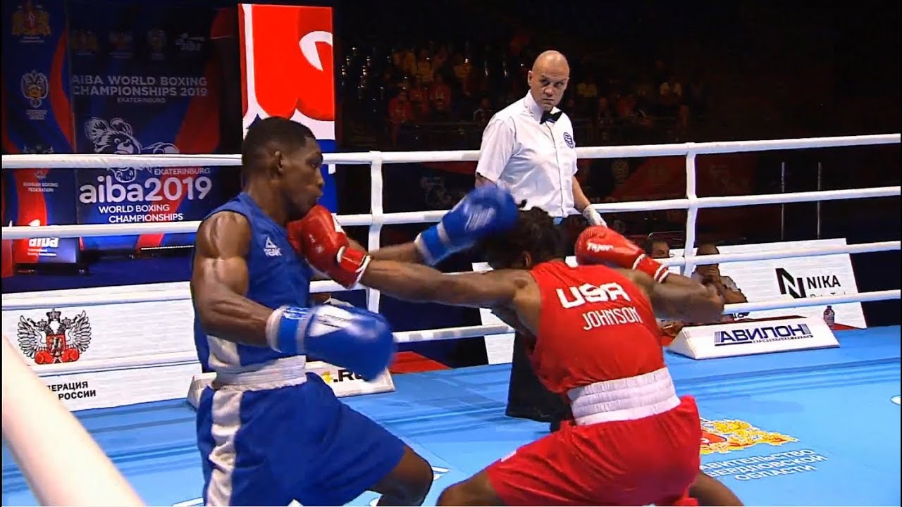 Preliminaries (69kg) JOHNSON Delante USA vs DA SILVA Luiz Fernando (BRA) /AIBA World 2019