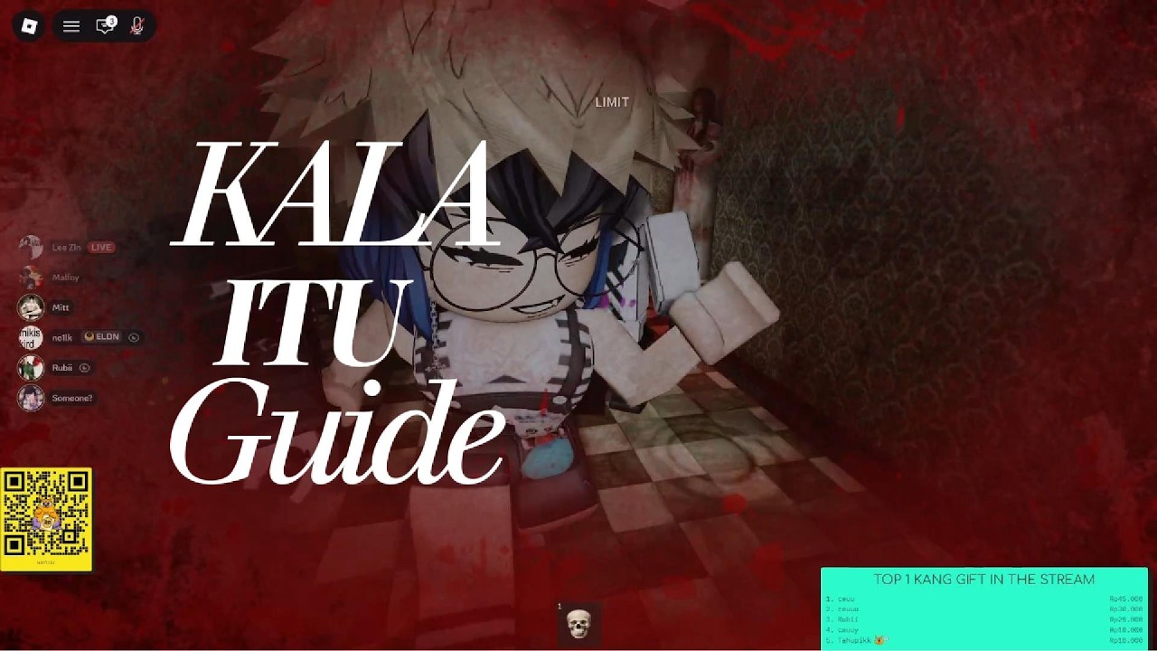 KITAAA BERMAINN LAGI GAME ROBLOX HOROR KALA ITU #part2