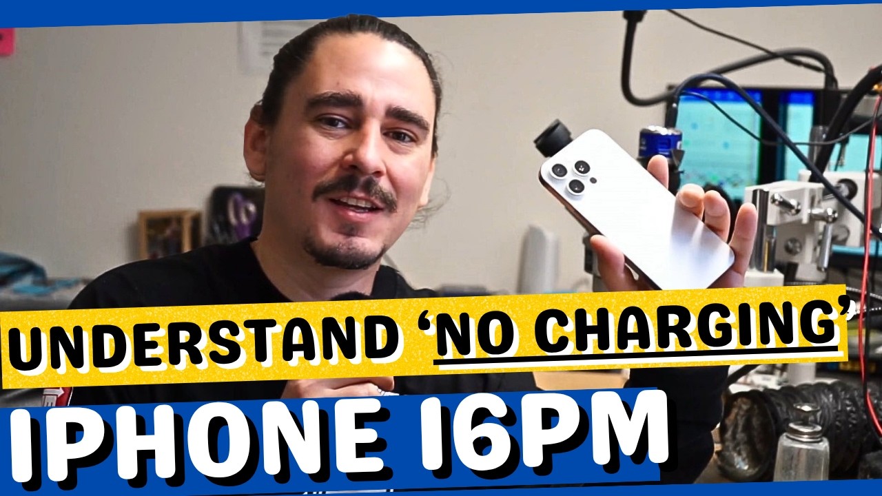 iPhone 16 Pro Max перестал заряжаться | Диагностика трехступенчатой ​​неисправности платы