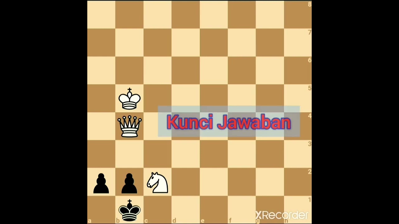 Problem Catur 3 Langkah Mati (Edisi 2) #problemcatur #shorts